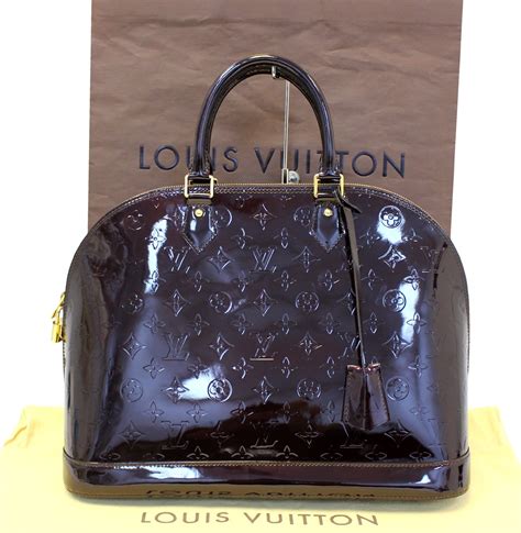 louis vuitton alma vernis bb|louis vuitton alma gm monogram.